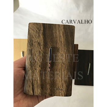 Conjunto Cigarra Bivolt - Novara Especiais Carvalho